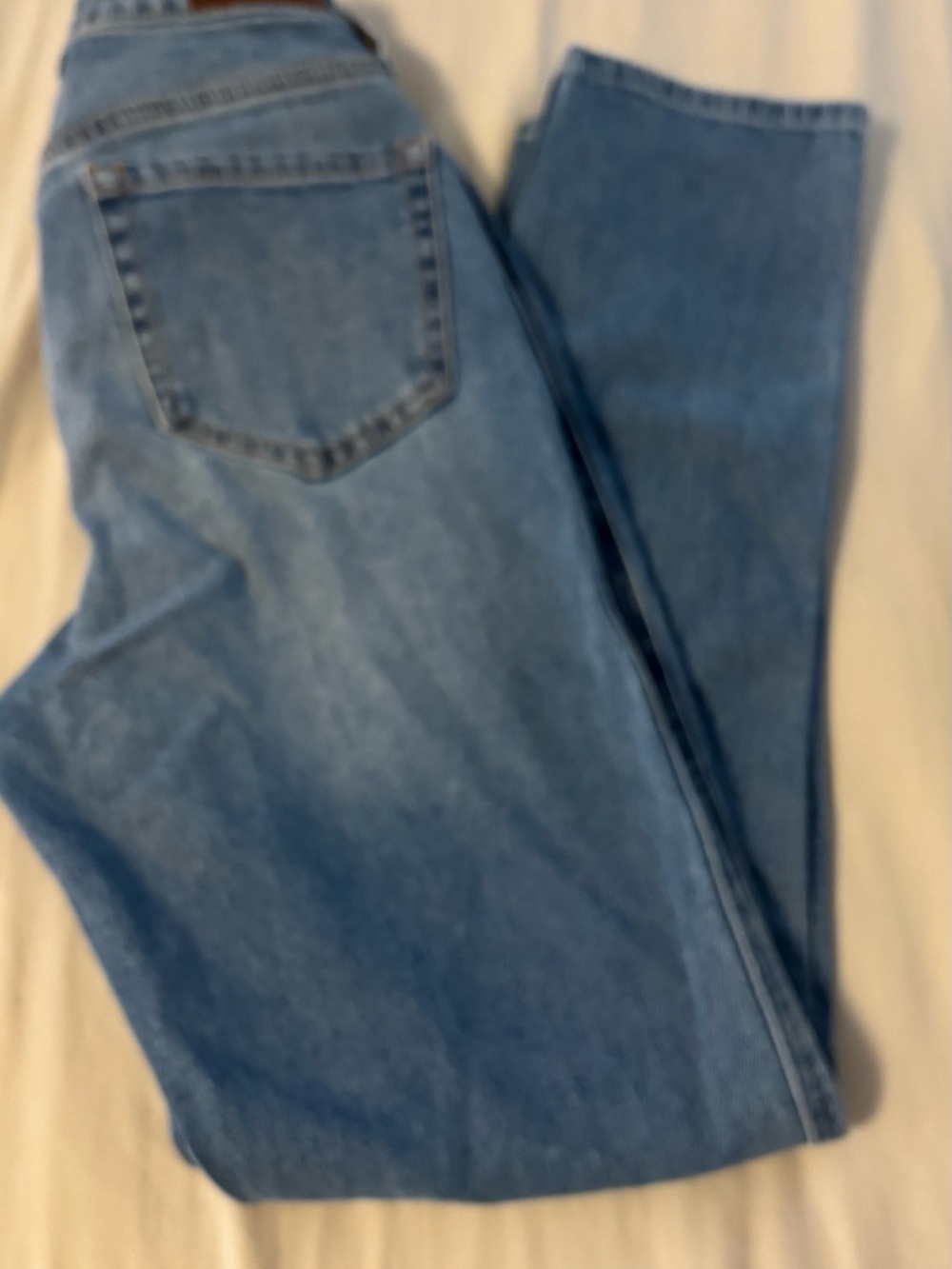 Hollister Light Blue Curvy Ultra High-Rise Mom Jeans